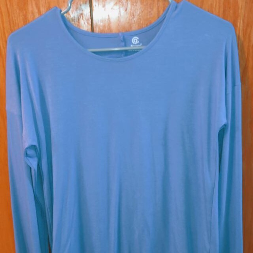 Long sleeve purple shirt